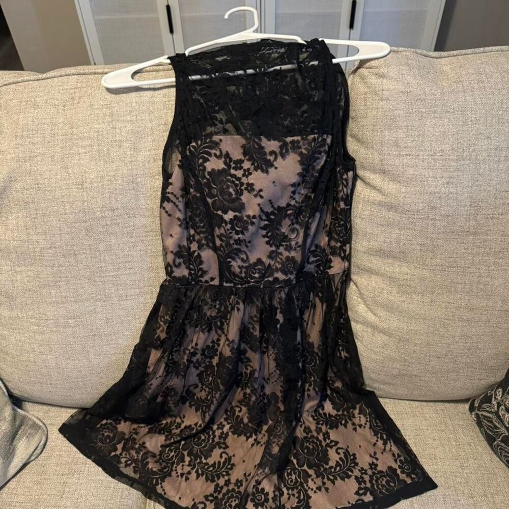 Black lace dress size 3
